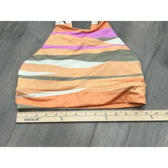 NWT Prana Womens Marine Street Swim Top High Neck Racerback Sun Shade Size S - Picture 8 of 8